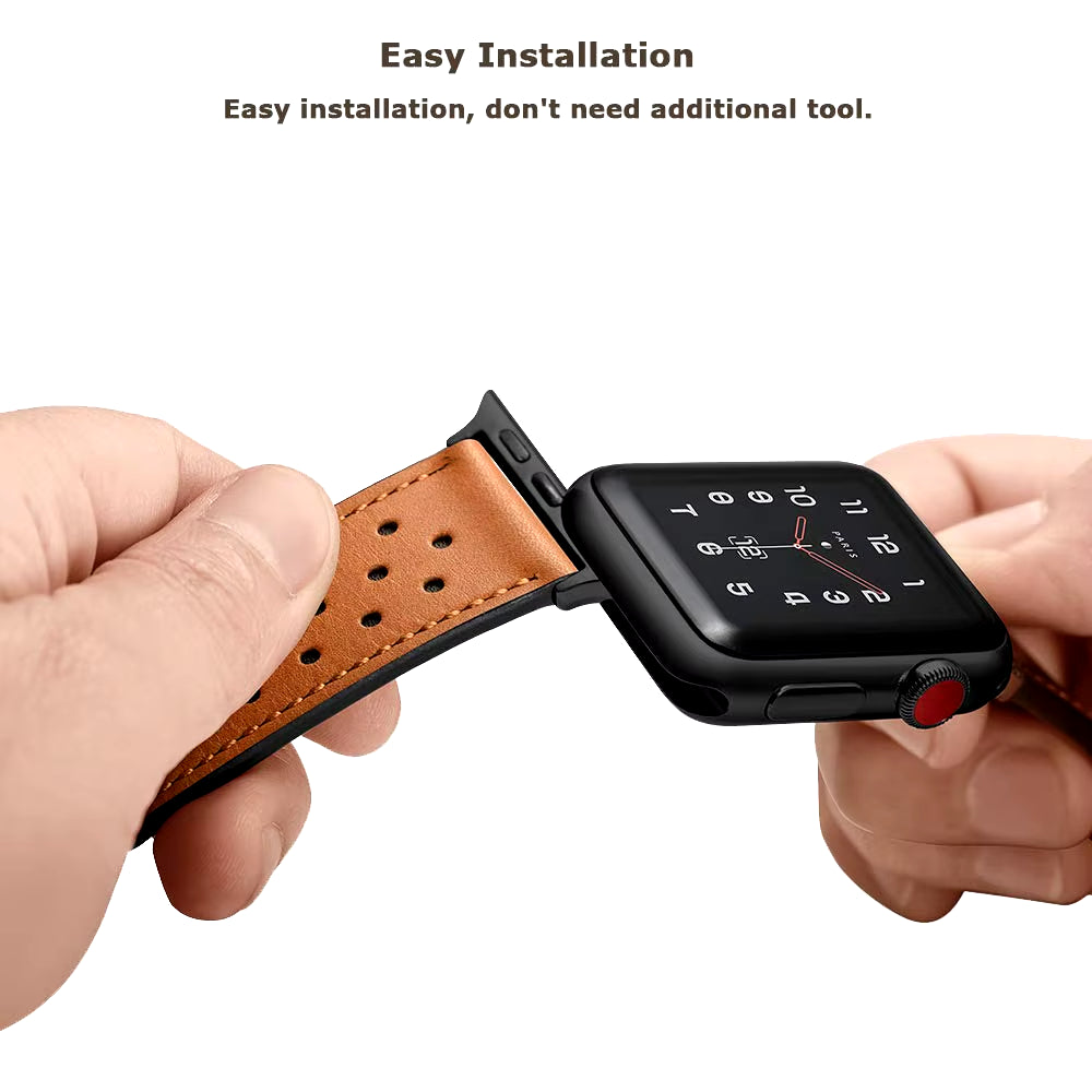 Leather Strap for Apple Watch