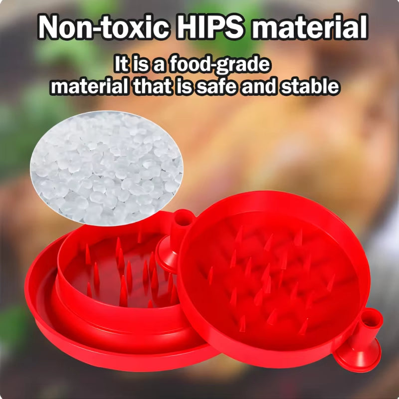 Chicken Shredder Potato Shred Machine Meat Shredder Pork Shredding Tool with Handles and Non-Skid Base Mat 1Pc 7Inch