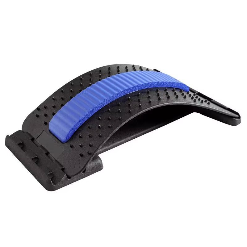 Back Stretcher for Lower Back Pain Relief Adjustable Lumbar Back Cracker Board Back Massager for Scoliosis Spine Decompression