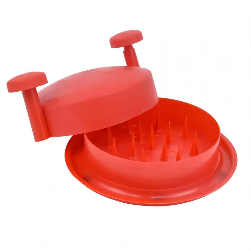 Chicken Shredder Potato Shred Machine Meat Shredder Pork Shredding Tool with Handles and Non-Skid Base Mat 1Pc 7Inch