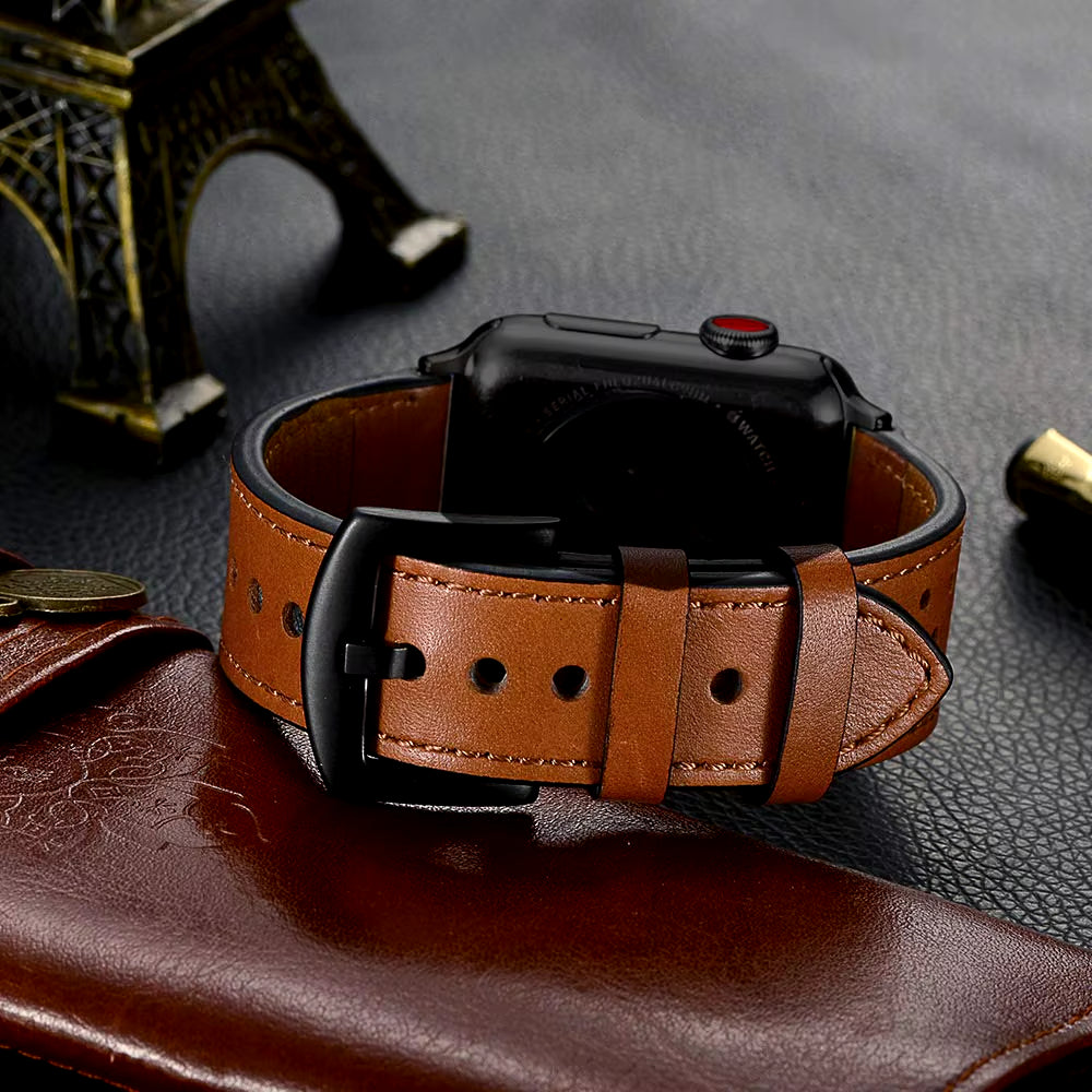 Leather Strap for Apple Watch
