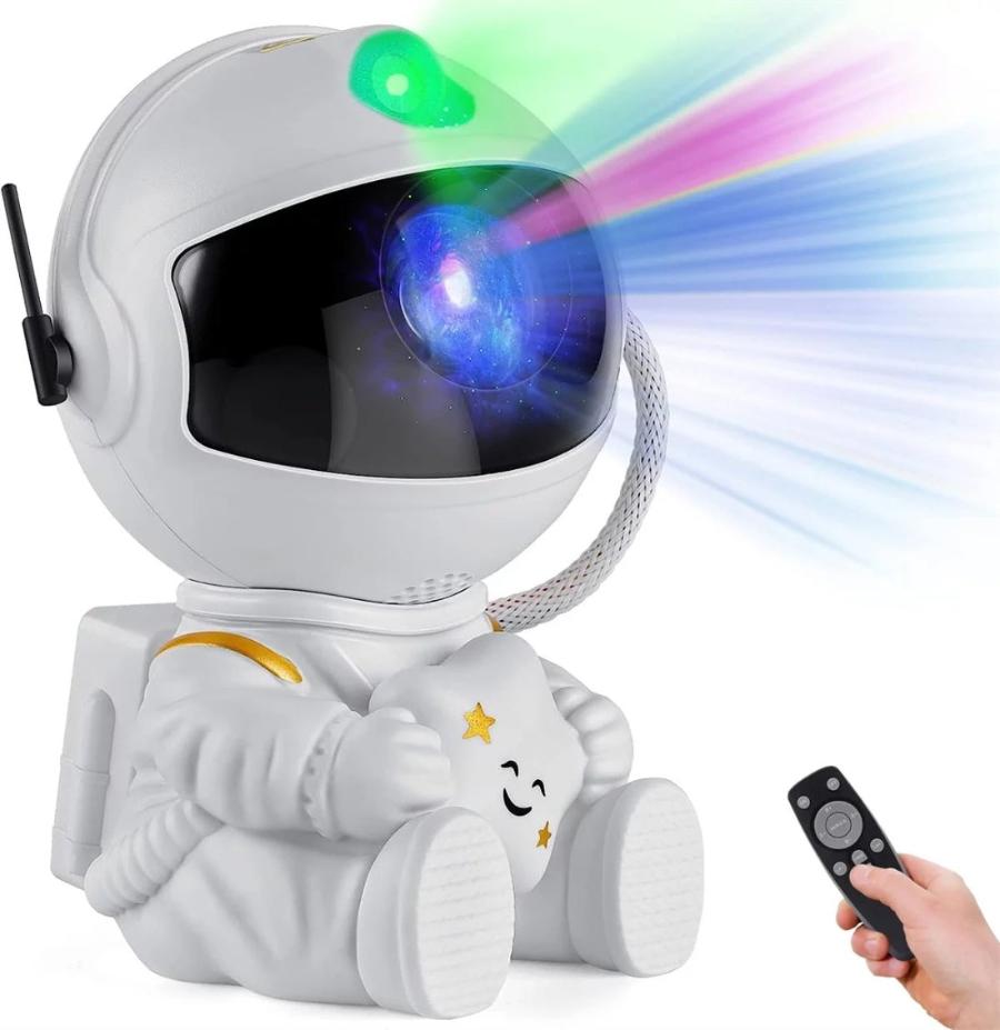Mini Astronaut Star Projector and Galaxy Night Light