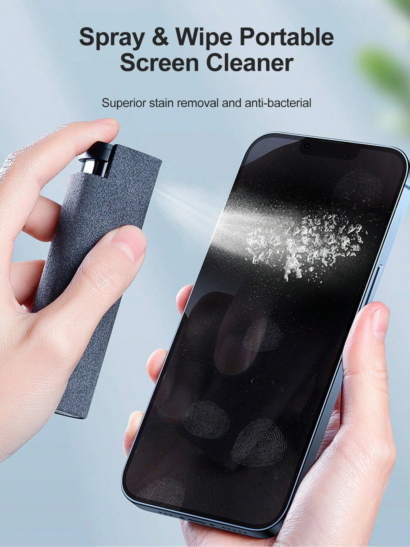 All in One Screen Cleaner, Portable Screen Cleaner Kit,Display Cleaner for Car Display, Smartphone and Tablets, Mobile Phone Cleaning Set, Screen Cleaner Spray, Touchscreen Mist Cleaner Spray,Screen Cleaner Tool,Laptop Screen Cleaner Kit,Tv Screen Cleaner, Tablet and Ipad Cleaner, Monitor Cleaner, LCD Cleaner, PC Cleaning, Smartphone Cleaning Set,For Camera, Laptop, Phones, Monitors