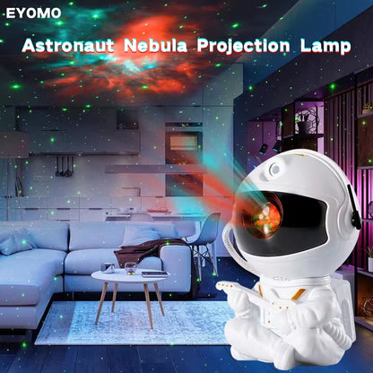 Mini Astronaut Star Projector Light and Nebula Water Ripple Bedroom Light